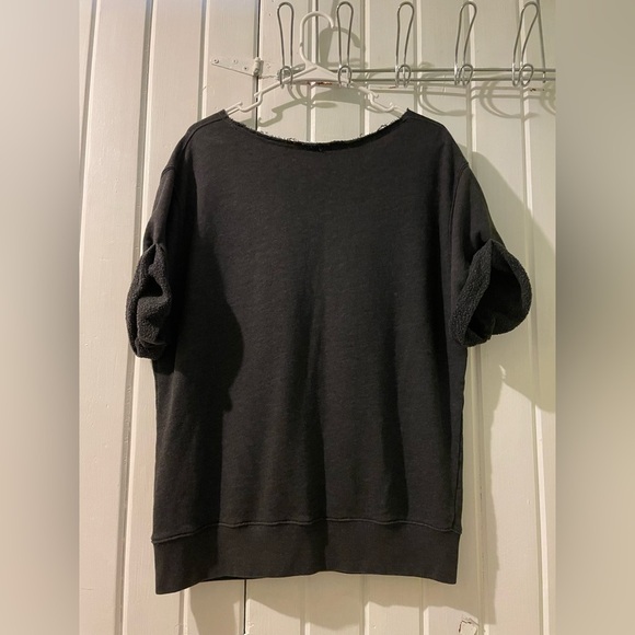 VS. PINK oversized y2k short sleeve sweatshirt-medium EUC - Picture 4 of 6